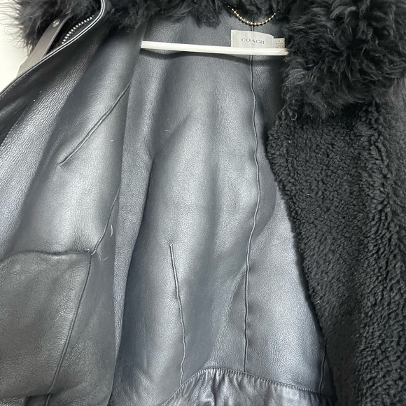 Coach 1941 Shearling Aviator Jacket 😎 - Picture 4 of 12